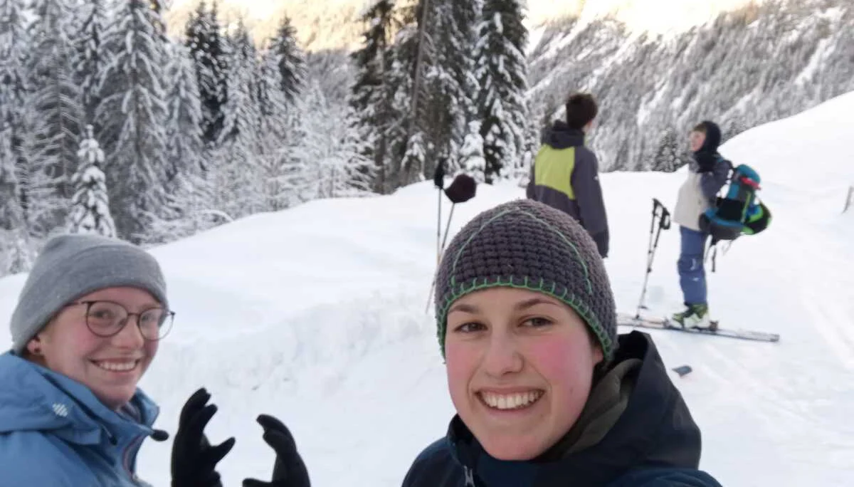 Winterhütte der Jugendgruppe Janual 2025 | © Copyright: DAV Sektion Isny