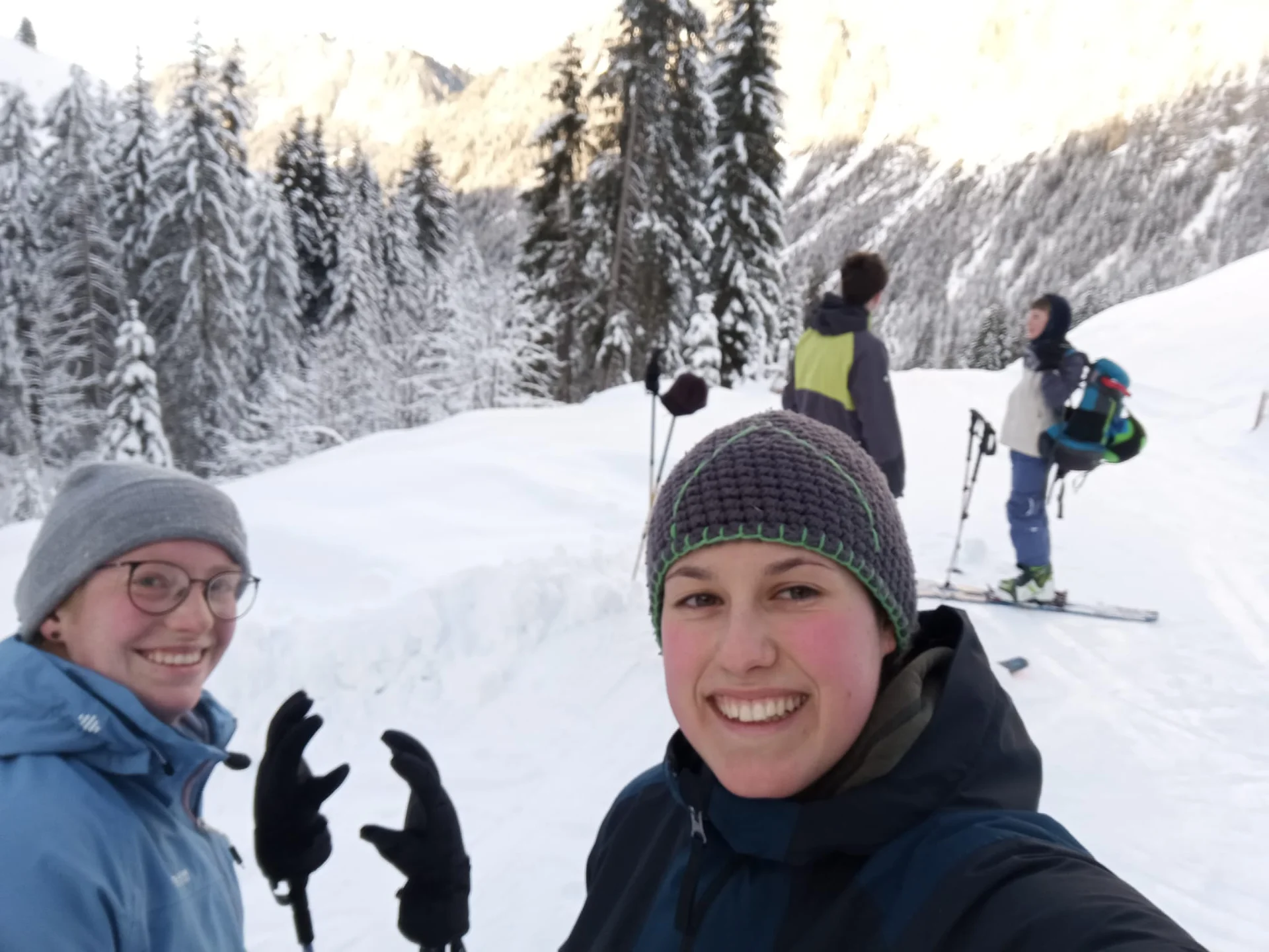 Winterhütte der Jugendgruppe Janual 2025 | © Copyright: DAV Sektion Isny