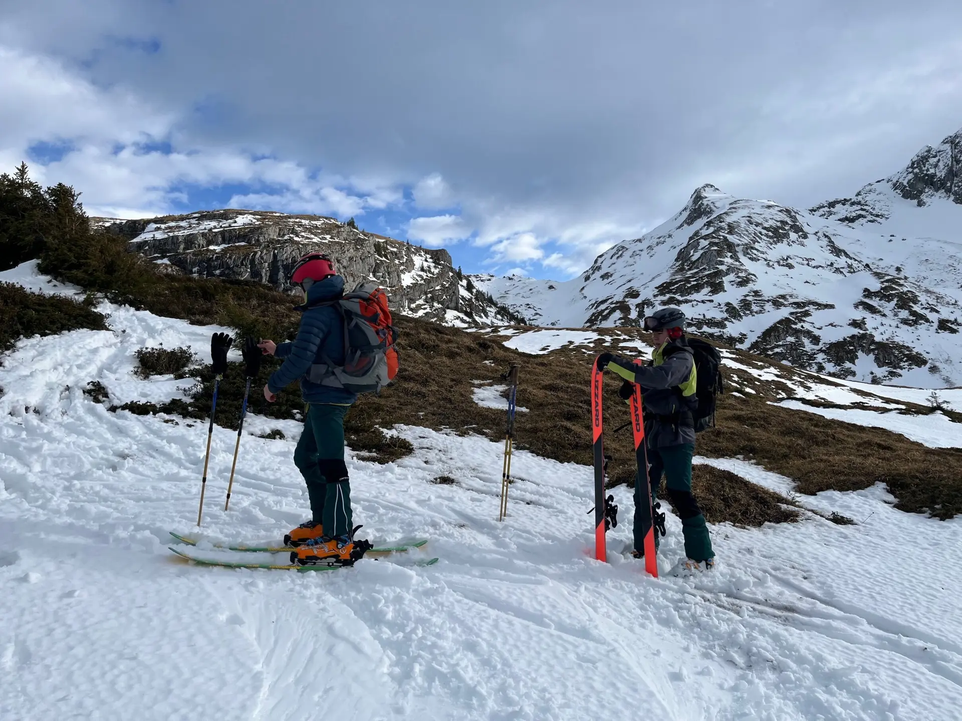 Winterhütte der Jugendgruppe Janual 2025 | © Copyright: DAV Sektion Isny
