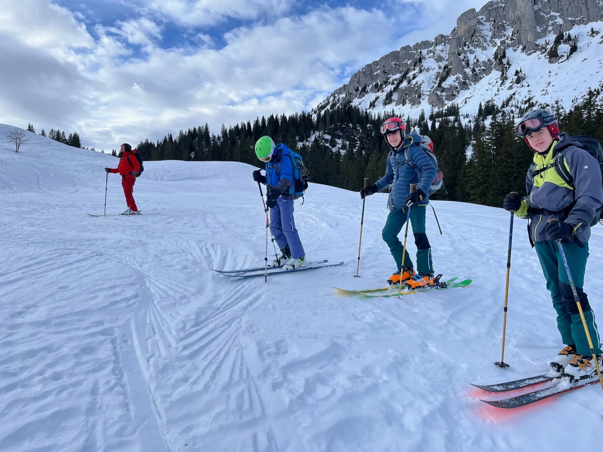 Winterhütte der Jugendgruppe Janual 2025 | © Copyright: DAV Sektion Isny
