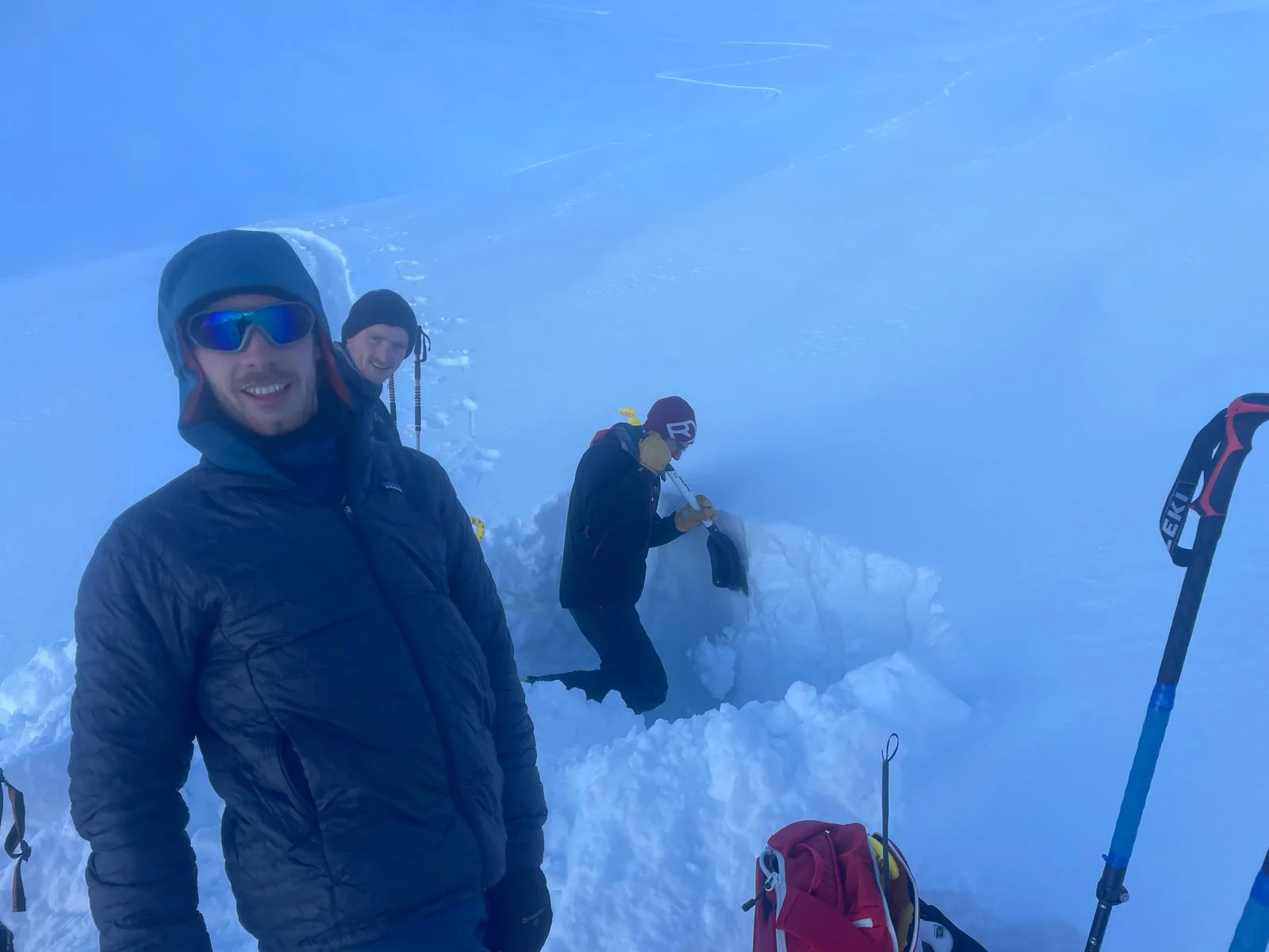 Winterhütte der Jugendgruppe Janual 2025 | © Copyright: DAV Sektion Isny