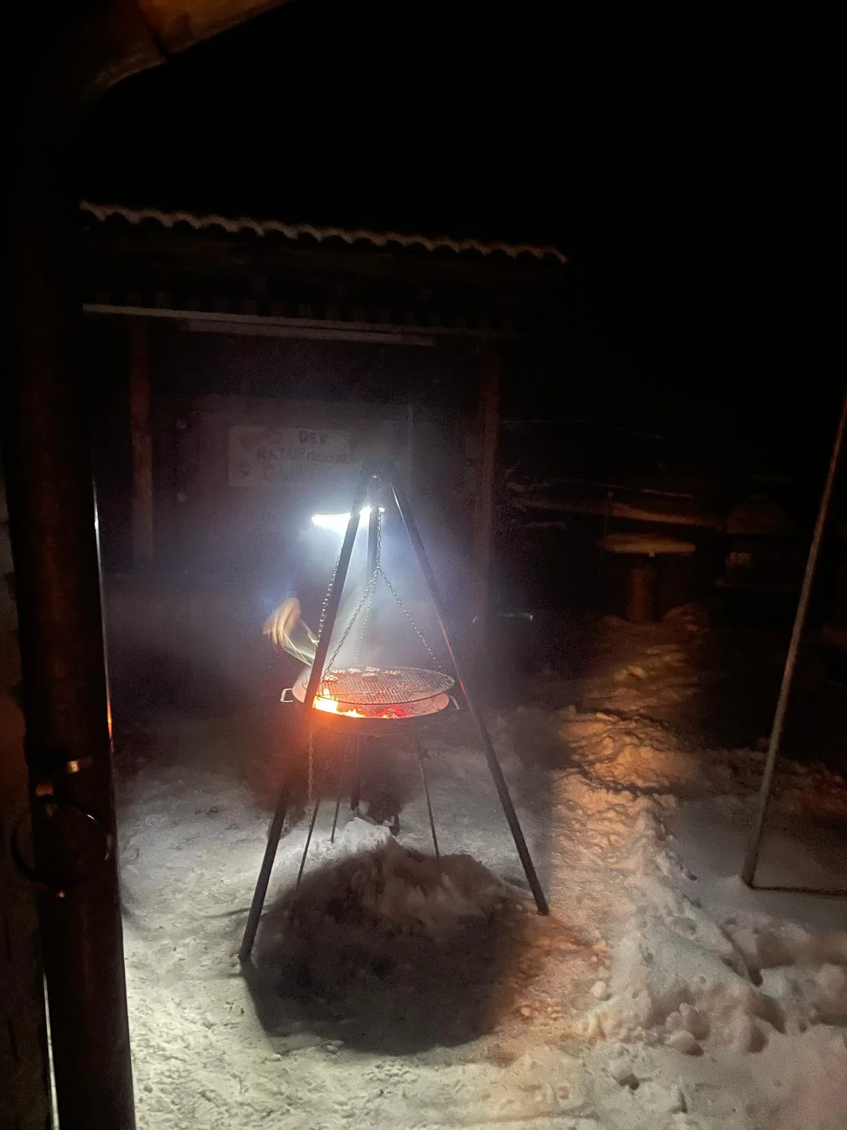 Winterhütte der Jugendgruppe Janual 2025 | © Copyright: DAV Sektion Isny