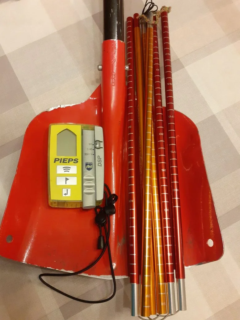 2025-01-06 LVS Schulung Schneeschuhtourengänger | © Copyright: DAV Sektion Isny