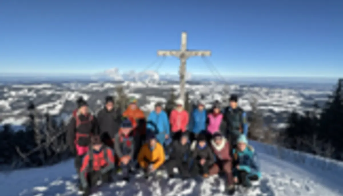 2025-01-11 Schneeschuhtour Immenstädter Horn | © Copyright: DAV Sektion Isny