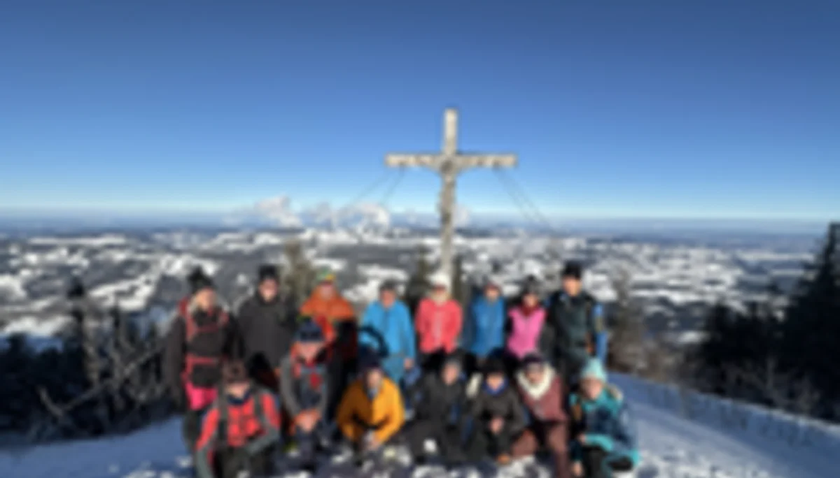 2025-01-11 Schneeschuhtour Immenstädter Horn | © Copyright: DAV Sektion Isny