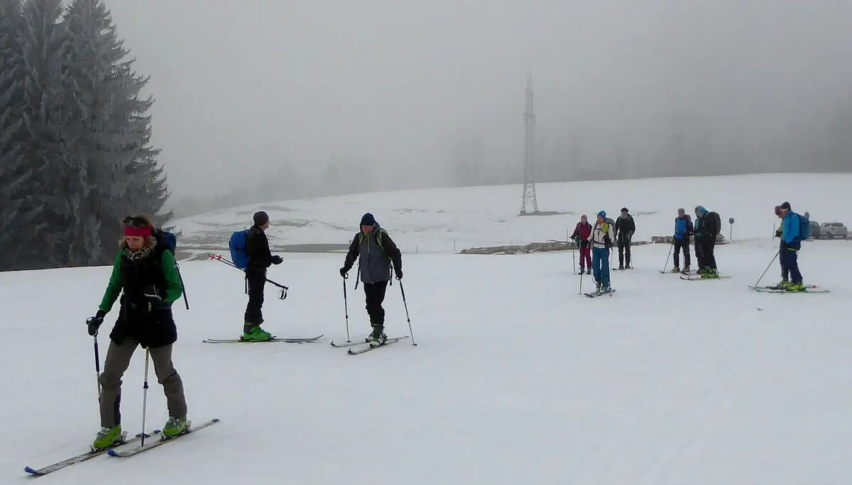 2025-01-17 LVS Ausbildung für Skitourer | © Copyright: DAV Sektion Isny