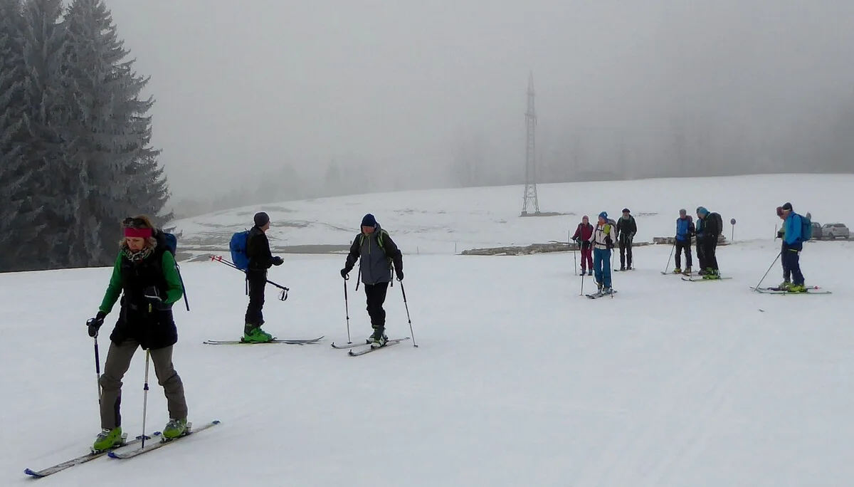 2025-01-17 LVS Ausbildung für Skitourer | © Copyright: DAV Sektion Isny