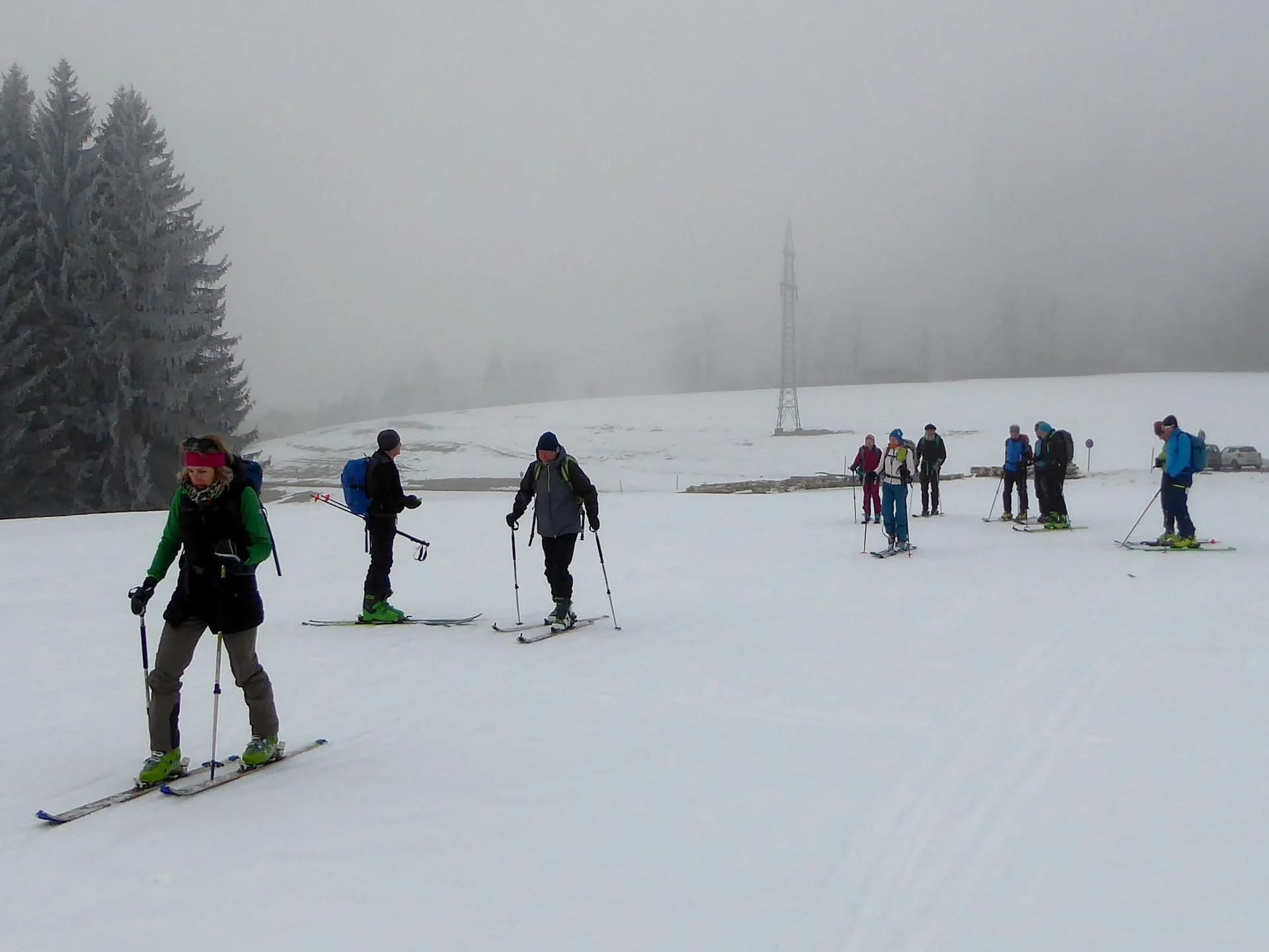 2025-01-17 LVS Ausbildung für Skitourer | © Copyright: DAV Sektion Isny