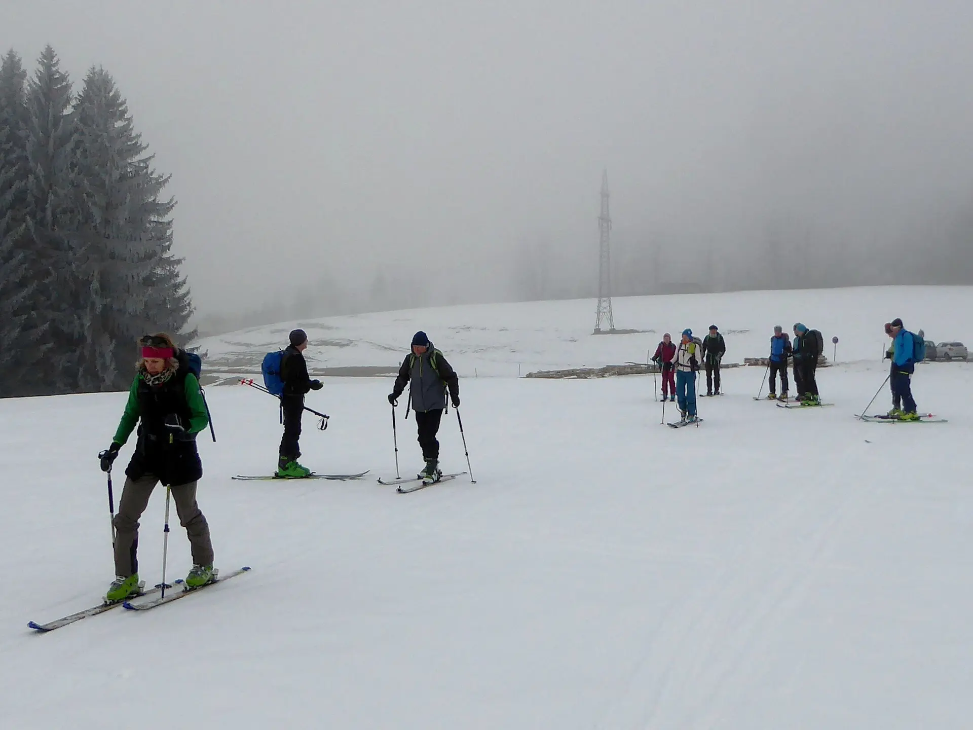 2025-01-17 LVS Ausbildung für Skitourer | © Copyright: DAV Sektion Isny
