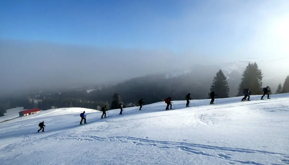 2025-01-17 LVS Ausbildung für Skitourer | © Copyright: DAV Sektion Isny