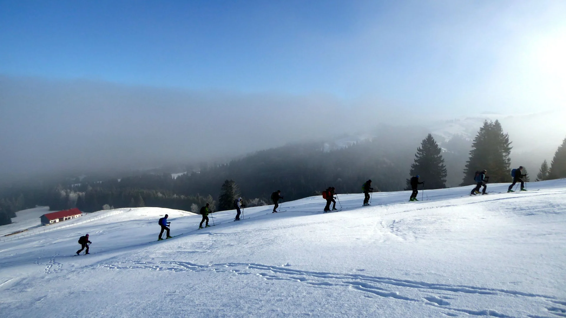 2025-01-17 LVS Ausbildung für Skitourer | © Copyright: DAV Sektion Isny