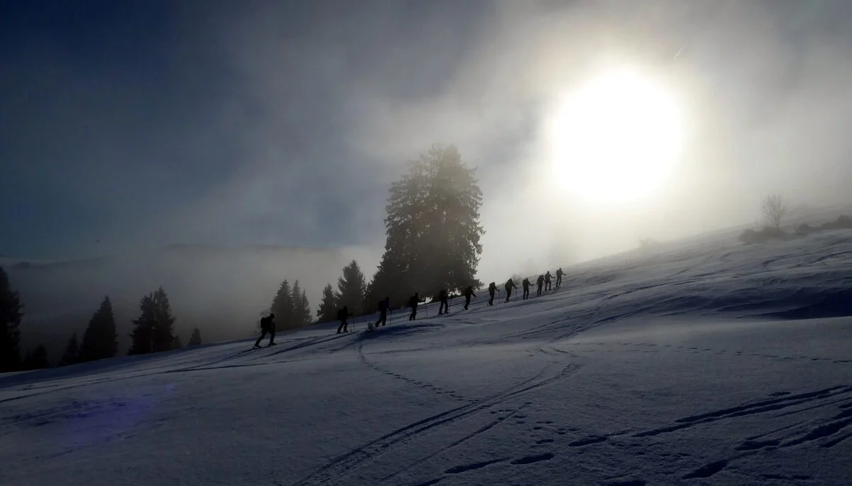 2025-01-17 LVS Ausbildung für Skitourer | © Copyright: DAV Sektion Isny