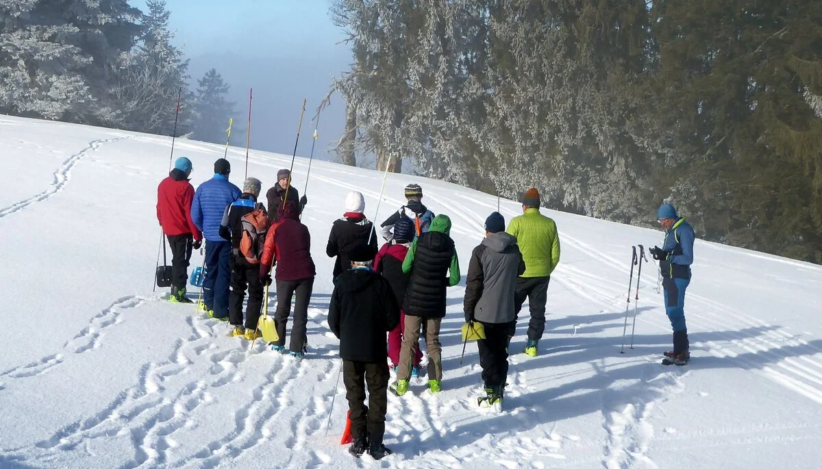 2025-01-17 LVS Ausbildung für Skitourer | © Copyright: DAV Sektion Isny