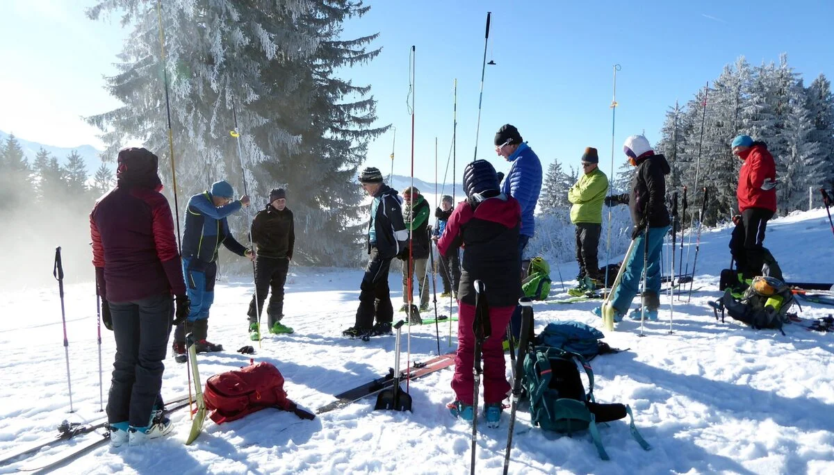 2025-01-17 LVS Ausbildung für Skitourer | © Copyright: DAV Sektion Isny