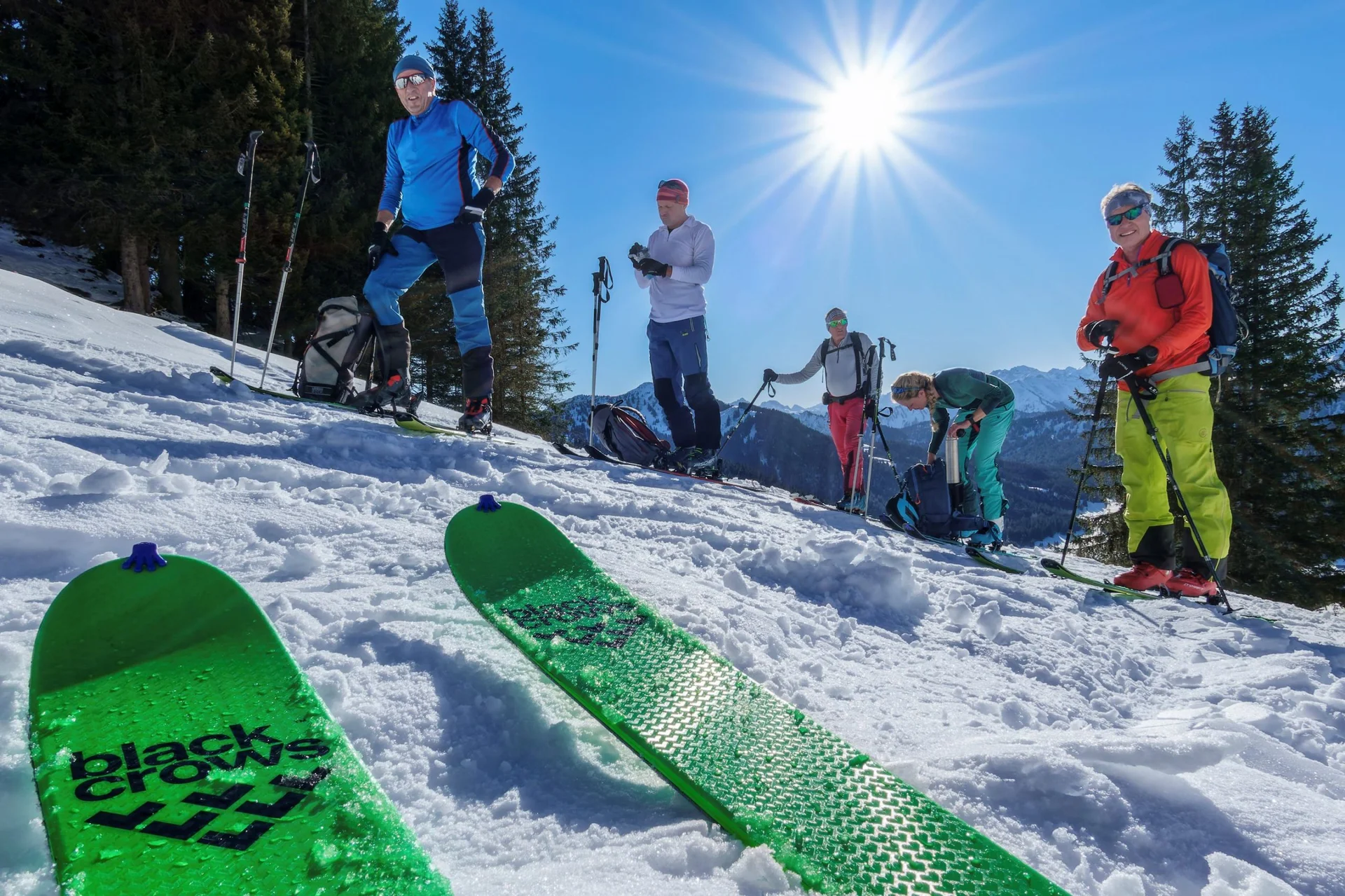 2025-02-02 Skitour Heidenkopf | © Copyright: DAV Sektion Isny