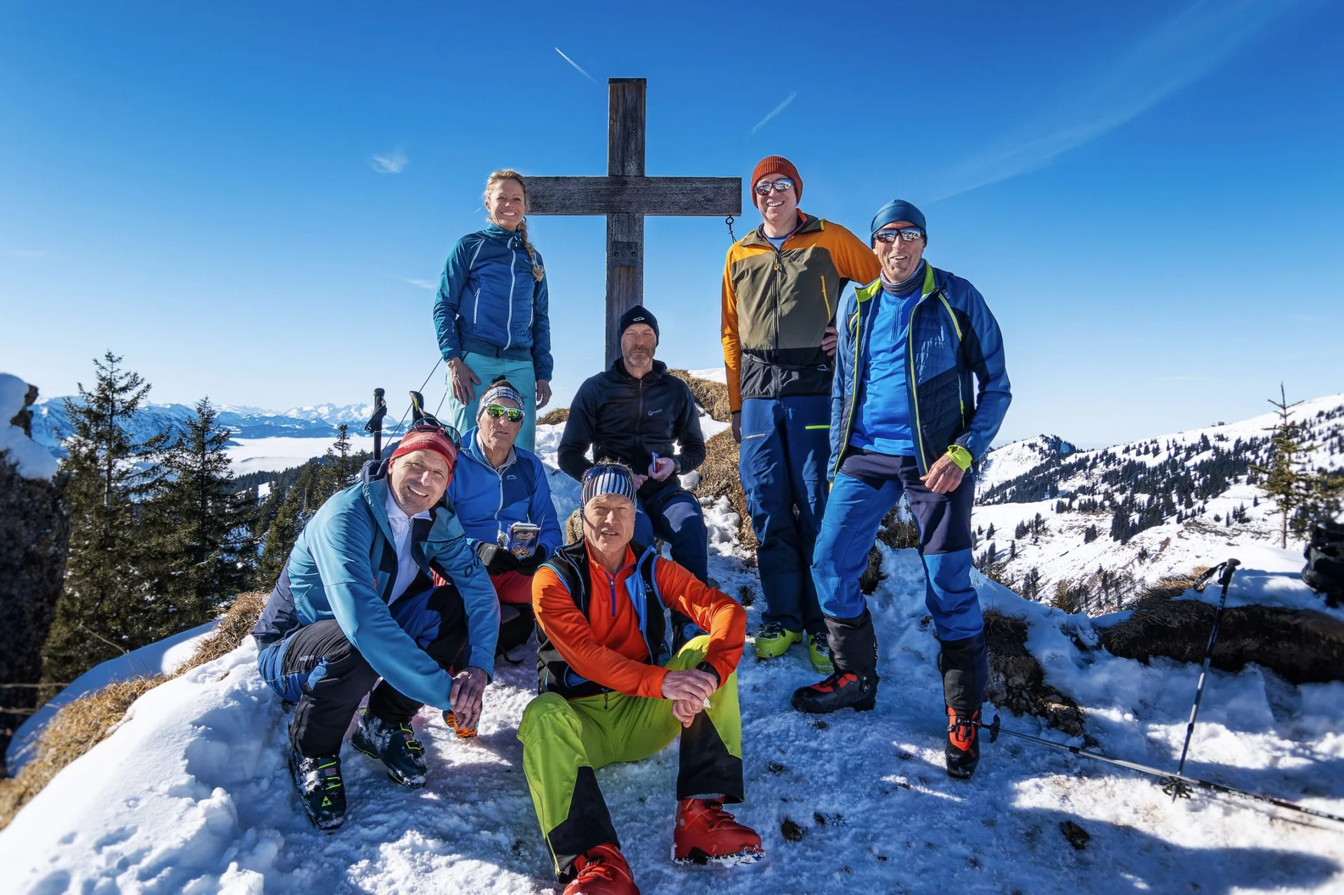 2025-02-02 Skitour Heidenkopf | © Copyright: DAV Sektion Isny