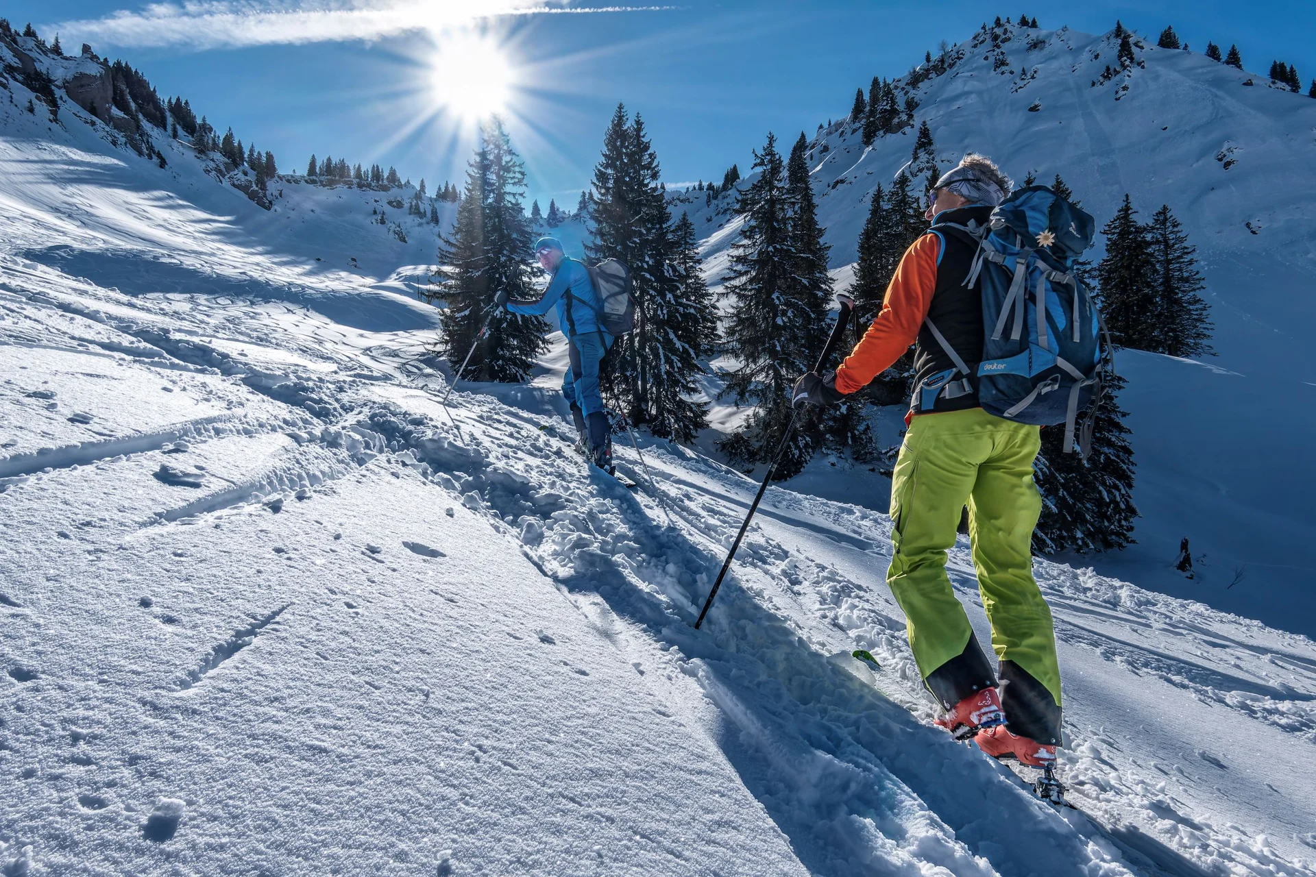 2025-02-02 Skitour Heidenkopf | © Copyright: DAV Sektion Isny