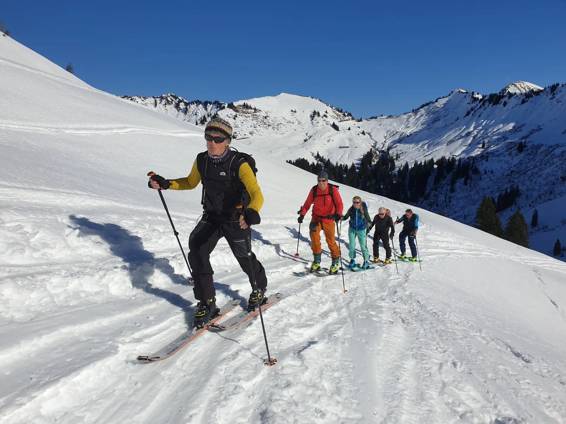 2025-02-05 Skitour zur Gehrenspitze 1871 m | © Copyright: DAV Sektion Isny