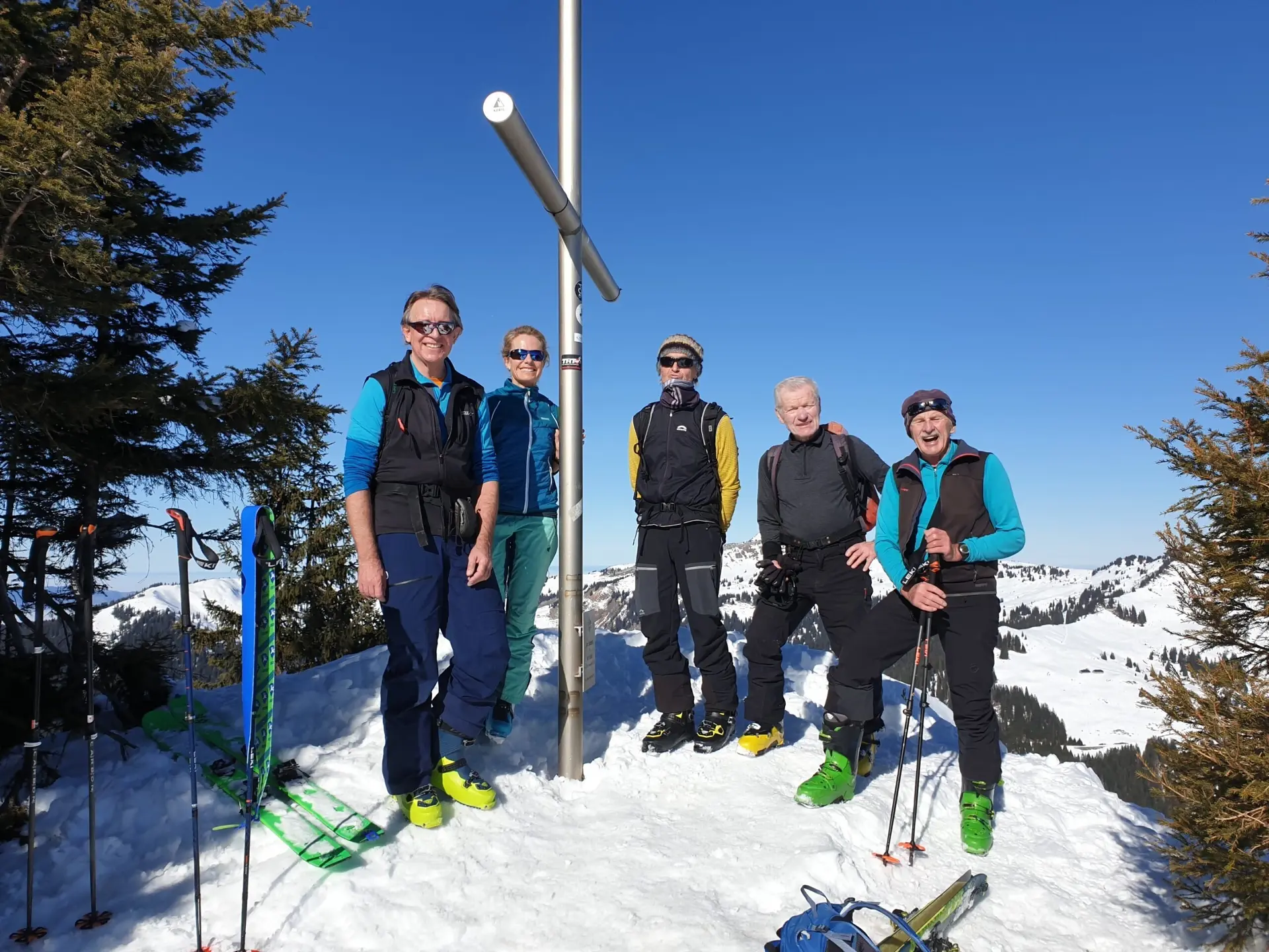 2025-02-05 Skitour zur Gehrenspitze 1871 m | © Copyright: DAV Sektion Isny