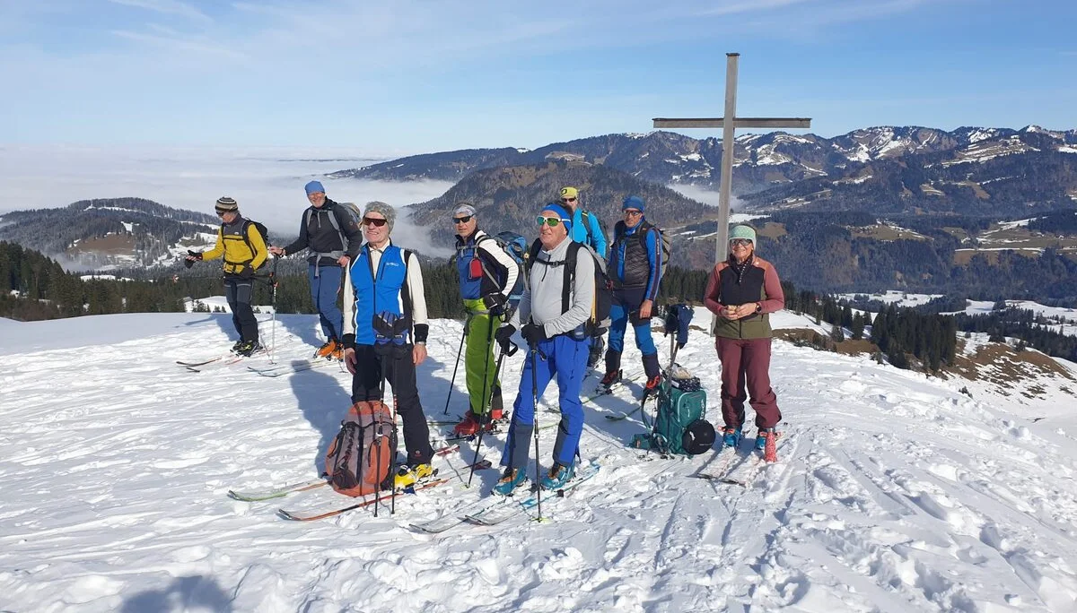 2025-02-19 Skitour zur Winterstaude 1877m | © Copyright: DAV Sektion Isny