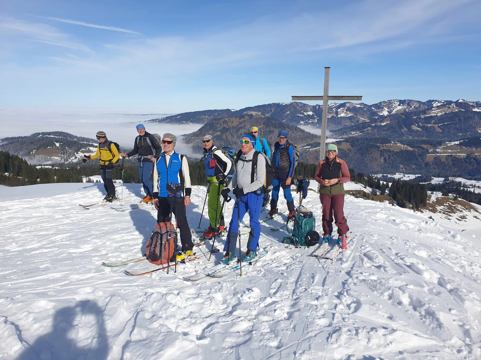 2025-02-19 Skitour zur Winterstaude 1877m | © Copyright: DAV Sektion Isny