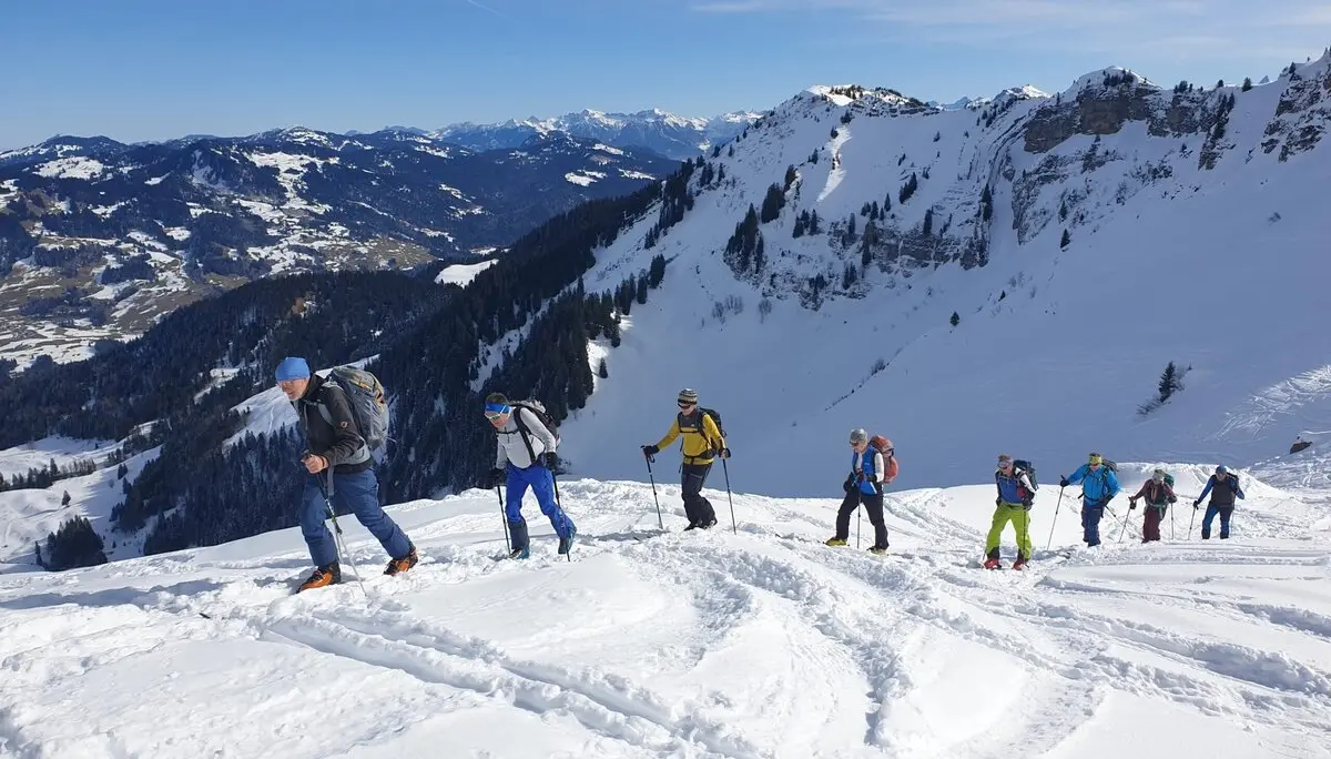 2025-02-19 Skitour zur Winterstaude 1877m | © Copyright: DAV Sektion Isny