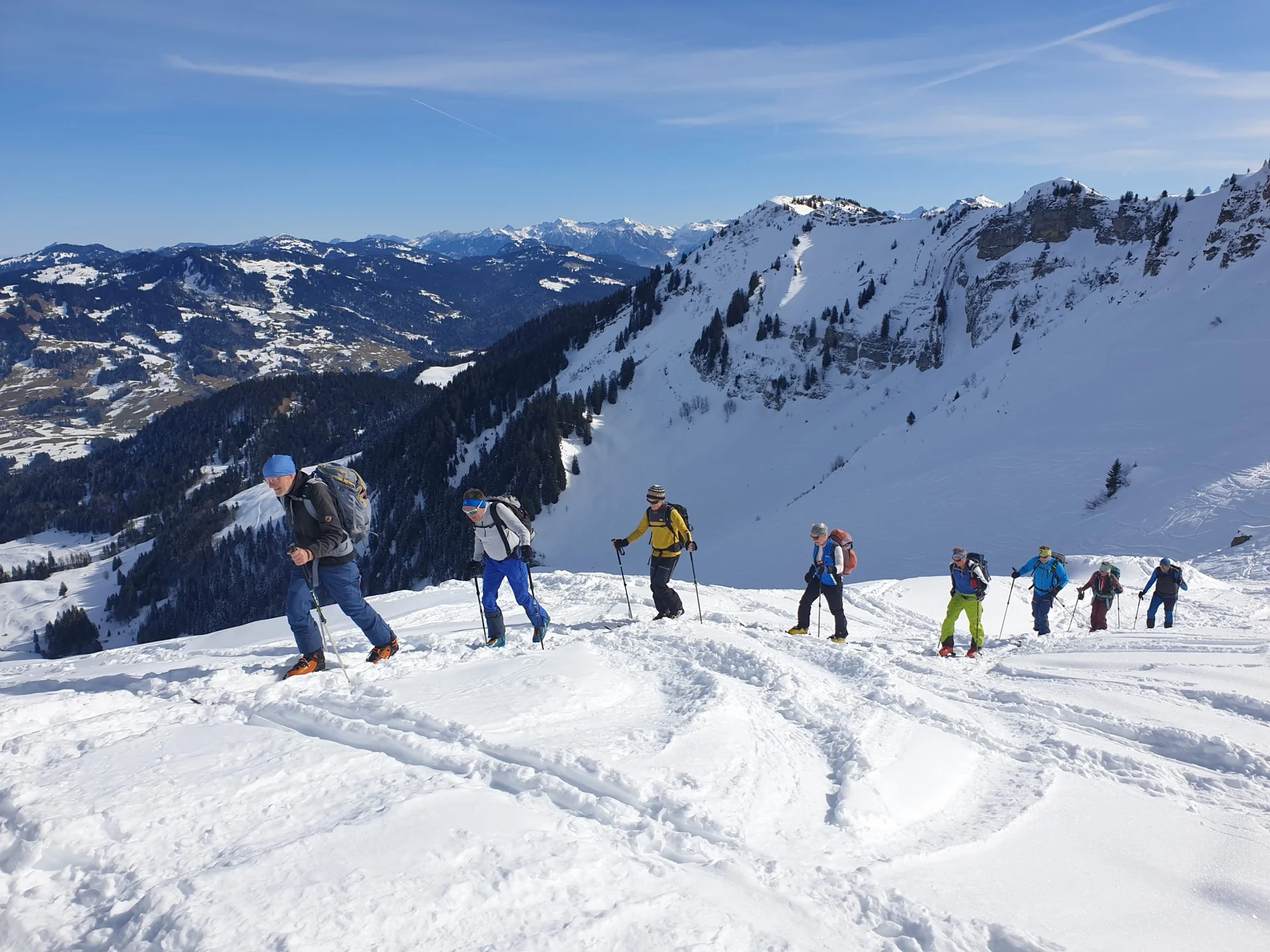 2025-02-19 Skitour zur Winterstaude 1877m | © Copyright: DAV Sektion Isny
