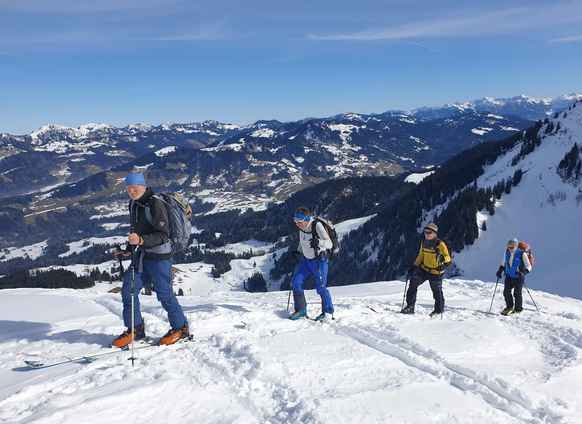 2025-02-19 Skitour zur Winterstaude 1877m | © Copyright: DAV Sektion Isny