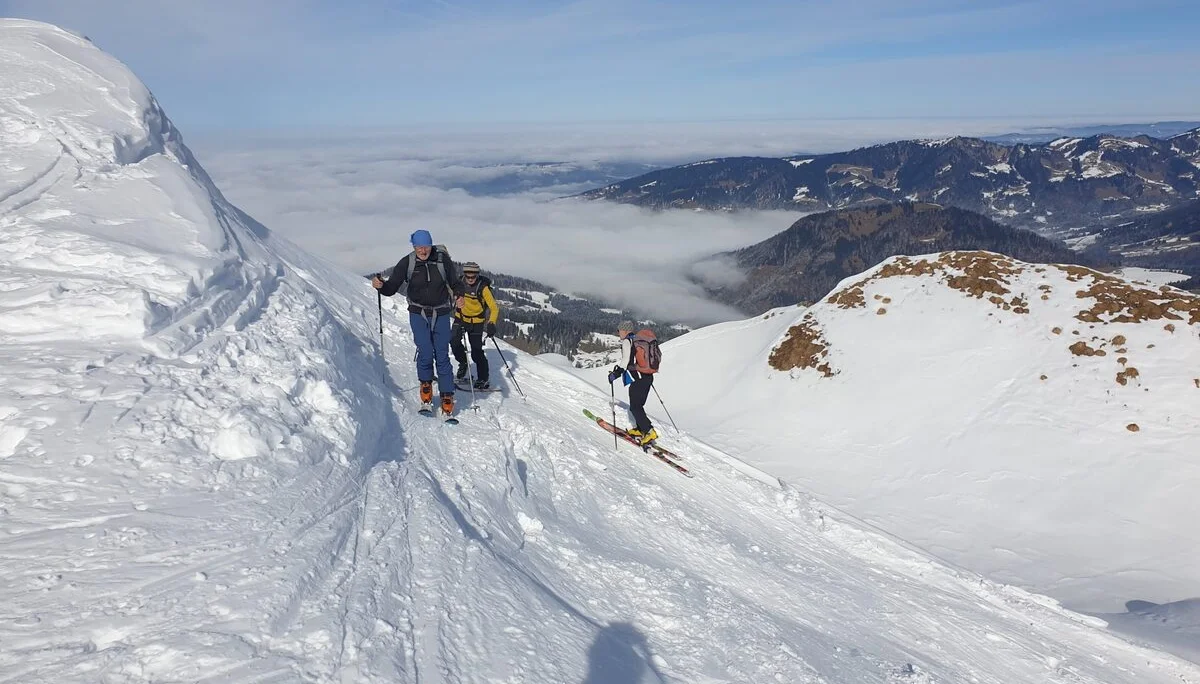 2025-02-19 Skitour zur Winterstaude 1877m | © Copyright: DAV Sektion Isny