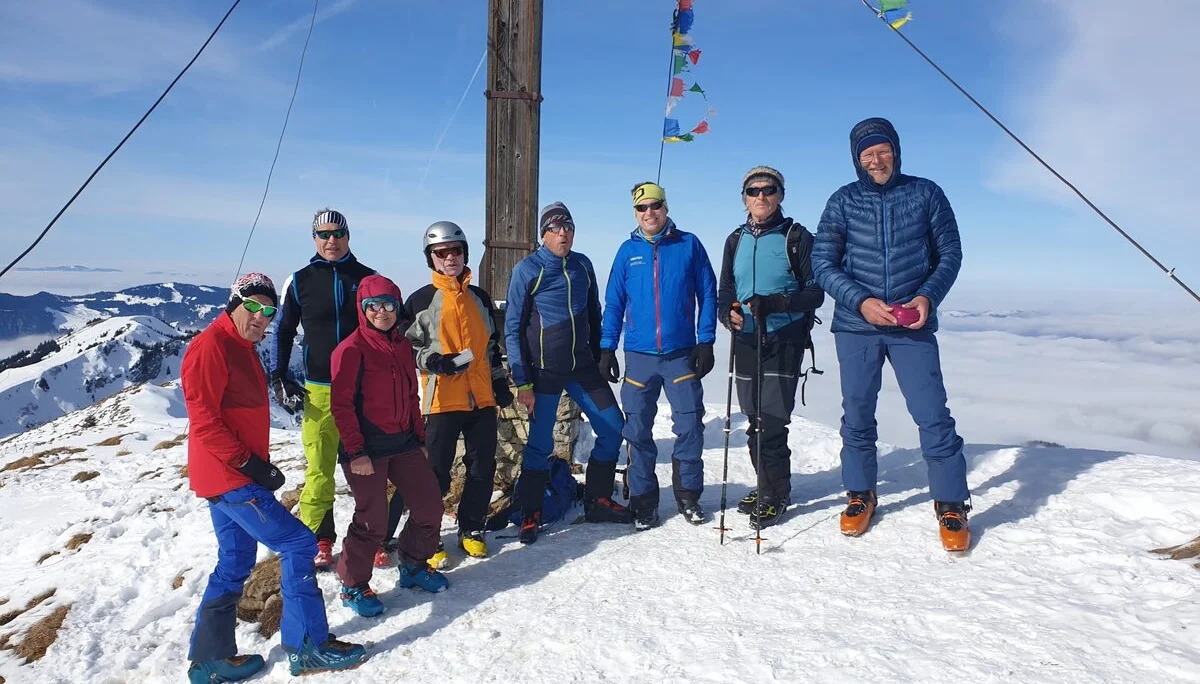 2025-02-19 Skitour zur Winterstaude 1877m | © Copyright: DAV Sektion Isny