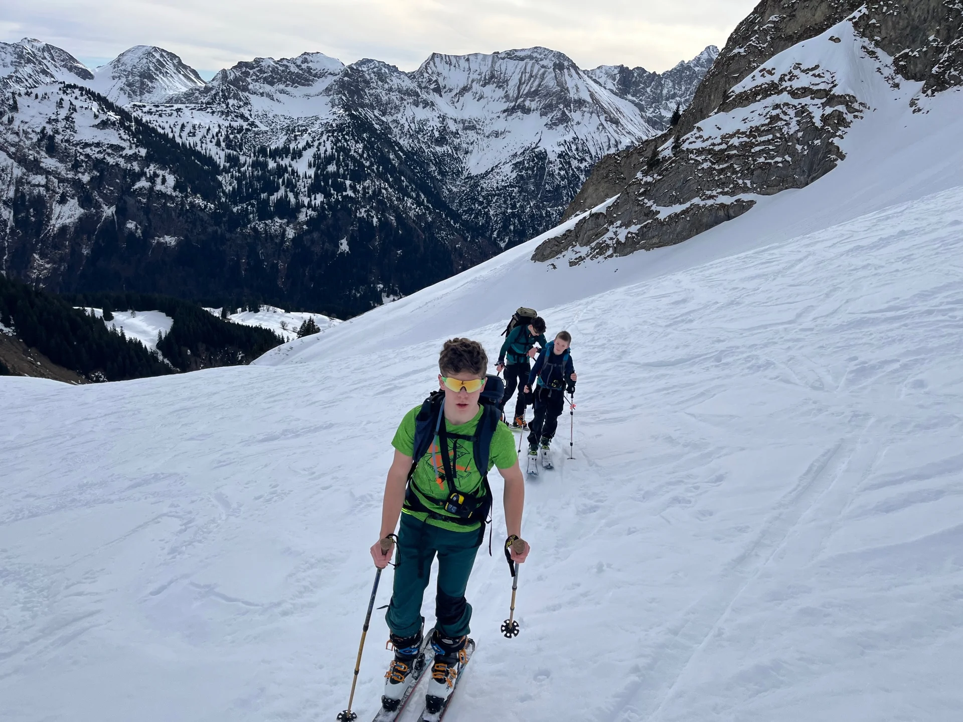 2025-02-21 Skitourenwochenende Alpingruppe Hintersteiner Tal | © Copyright: DAV Sektion Isny