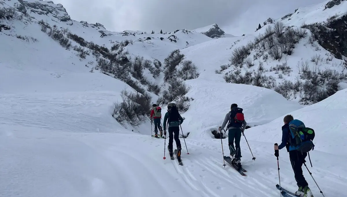 2025-02-21 Skitourenwochenende Alpingruppe Hintersteiner Tal | © Copyright: DAV Sektion Isny