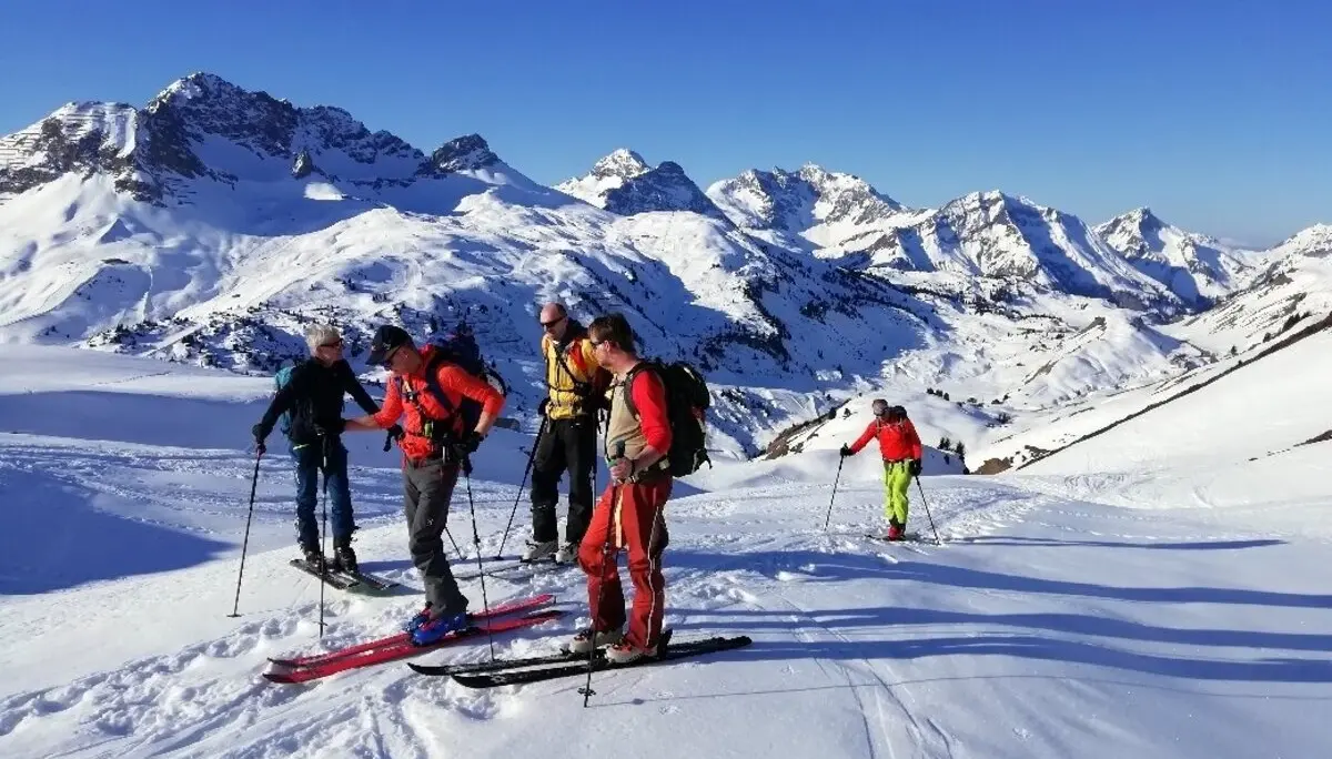 2025-03-08 Ski-Tour zum Walser Geißhorn | © Copyright: DAV Sektion Isny