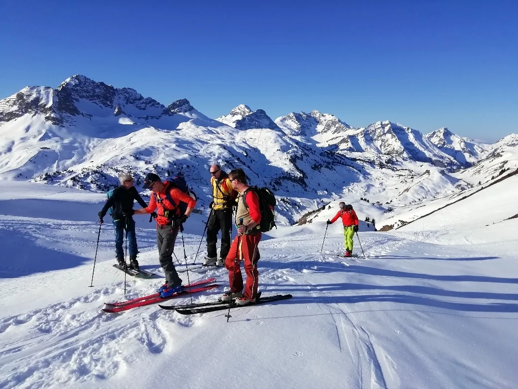 2025-03-08 Ski-Tour zum Walser Geißhorn | © Copyright: DAV Sektion Isny