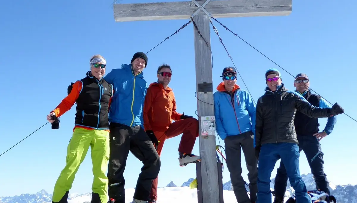 2025-03-08 Ski-Tour zum Walser Geißhorn | © Copyright: DAV Sektion Isny