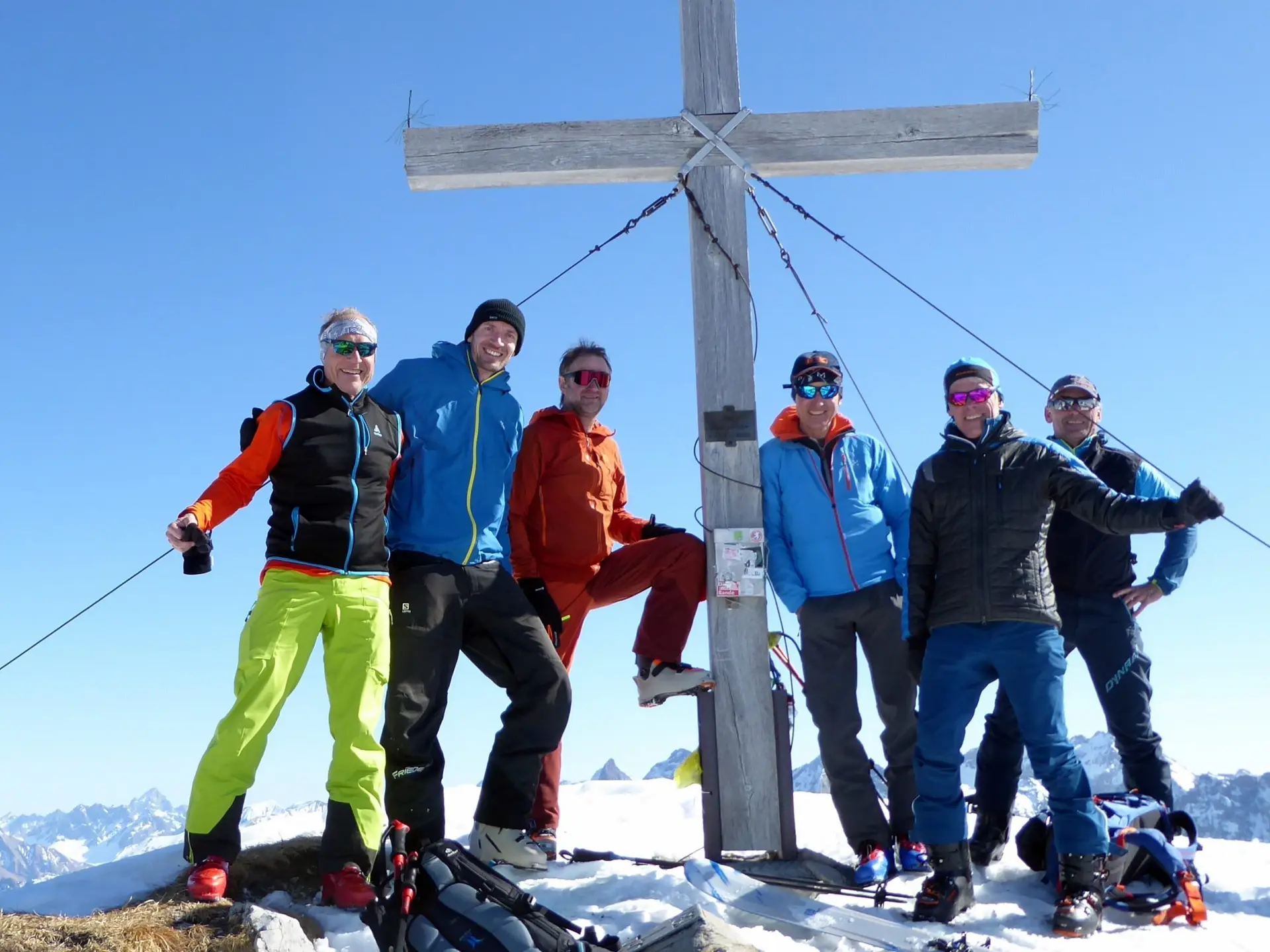 2025-03-08 Ski-Tour zum Walser Geißhorn | © Copyright: DAV Sektion Isny