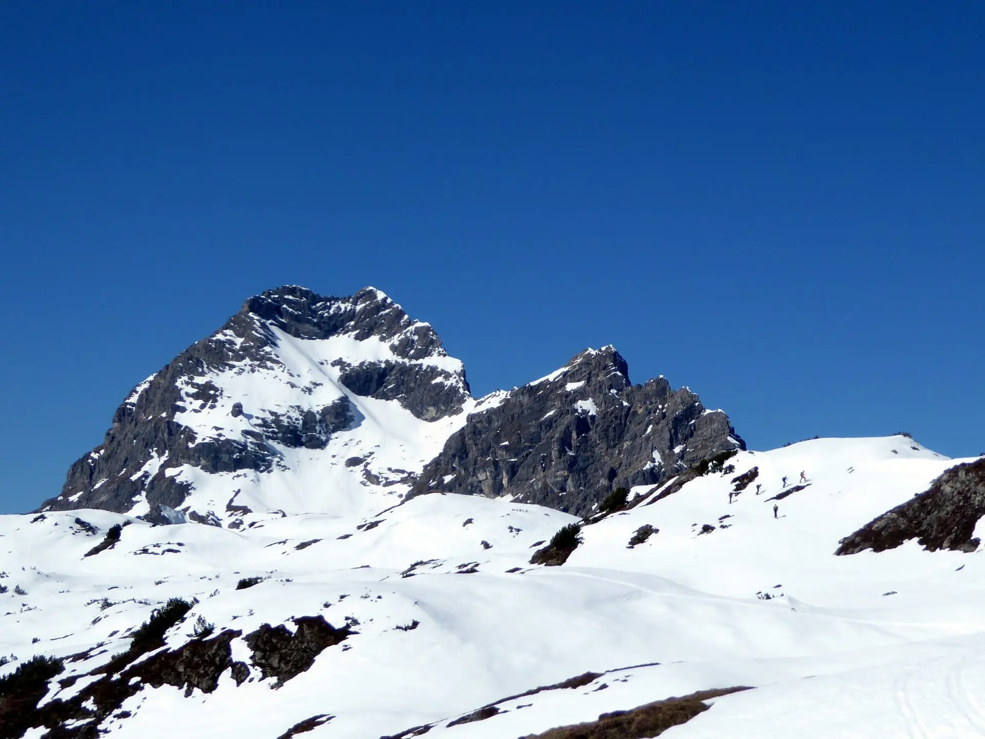 2025-03-08 Ski-Tour zum Walser Geißhorn | © Copyright: DAV Sektion Isny