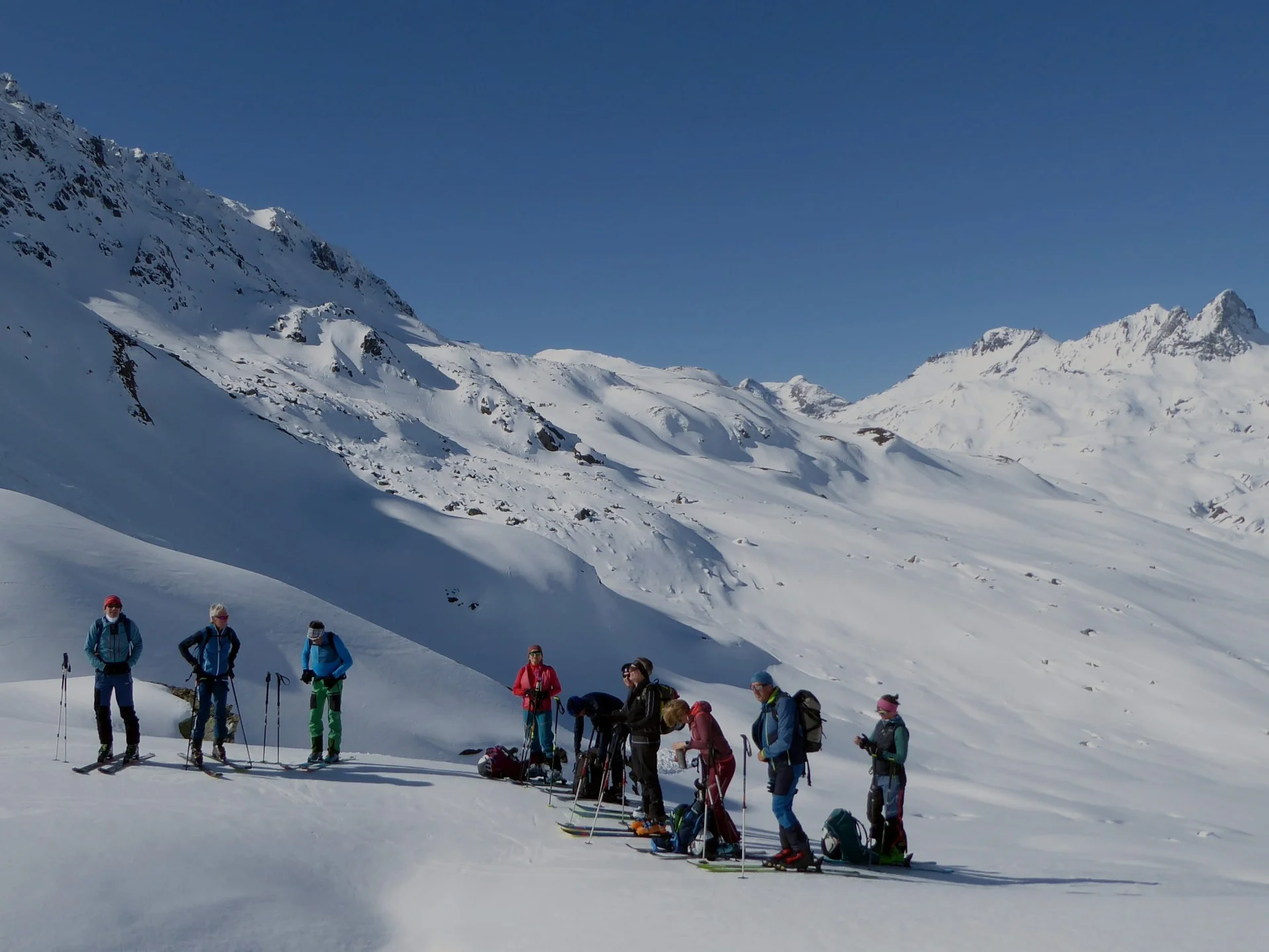 2025-04-05 bis 2025-04-07 Skitour Bivio | © Copyright: DAV Sektion Isny