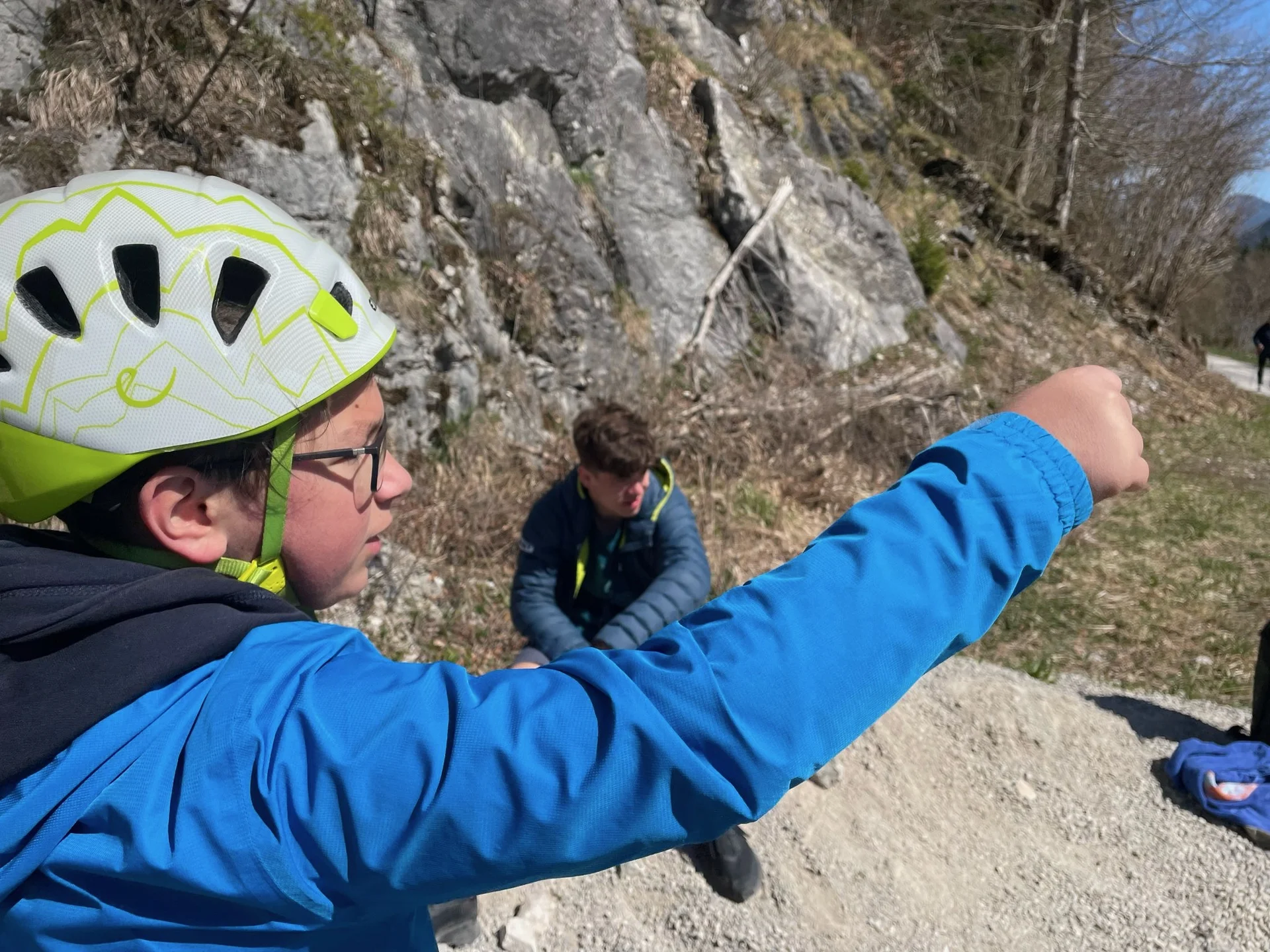 2025-04-06 An den Fels (und ins Wasser)! | © Copyright: DAV Sektion Isny