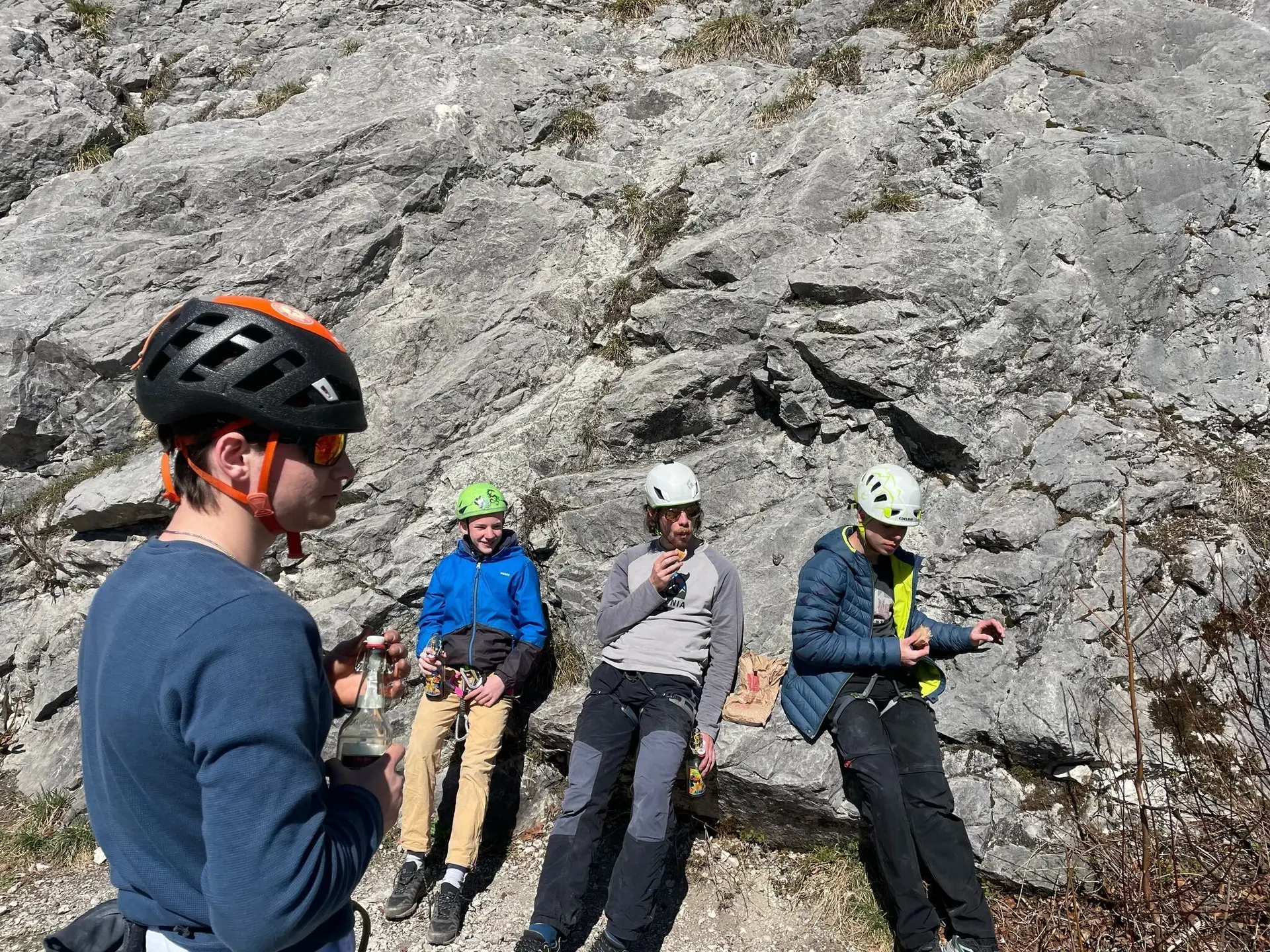 2025-04-06 An den Fels (und ins Wasser)! | © Copyright: DAV Sektion Isny