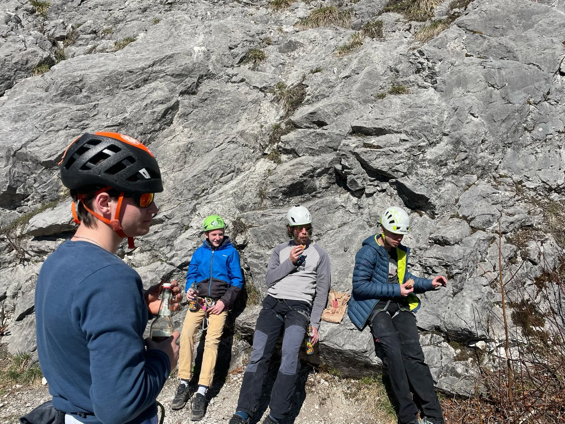 2025-04-06 An den Fels (und ins Wasser)! | © Copyright: DAV Sektion Isny