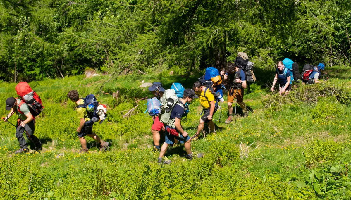 2025-05-29 Die Jugend in der Wildnis | © Copyright: DAV Sektion Isny