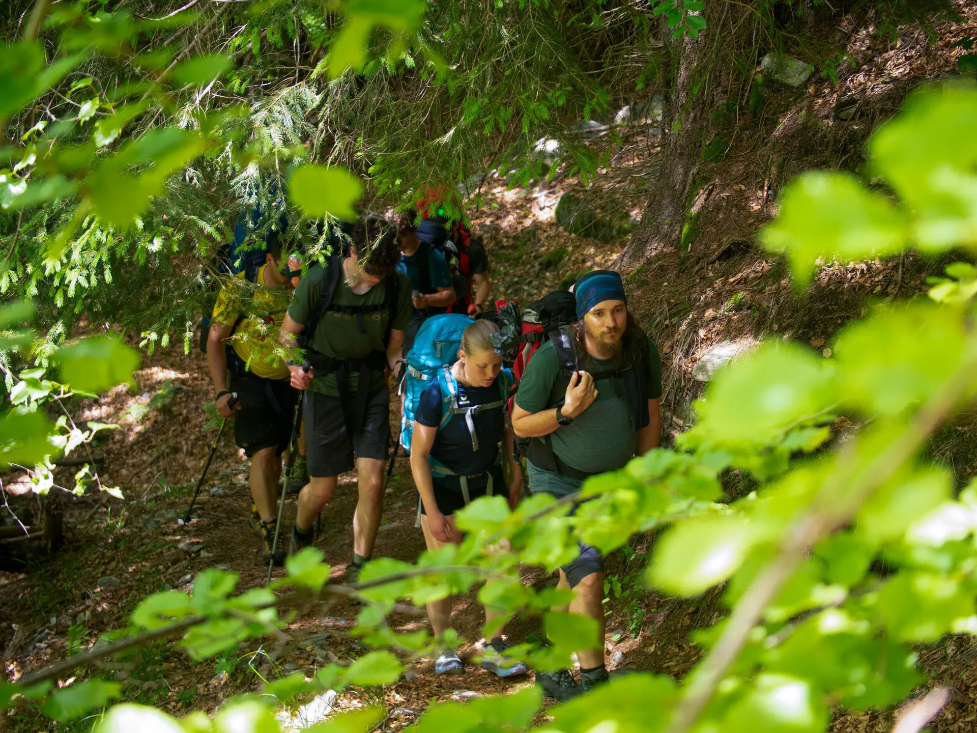 2025-05-29 Die Jugend in der Wildnis | © Copyright: DAV Sektion Isny