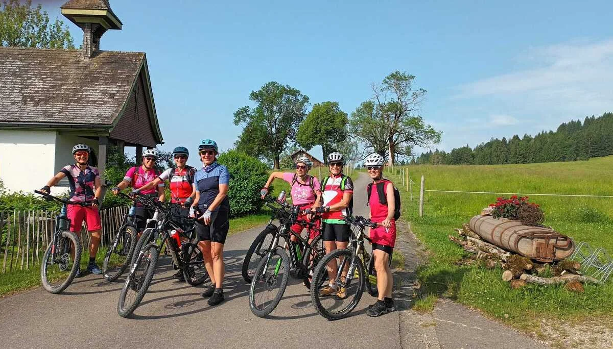 2025-06-14 MTB Mädels-Tour | © Copyright: DAV Sektion Isny