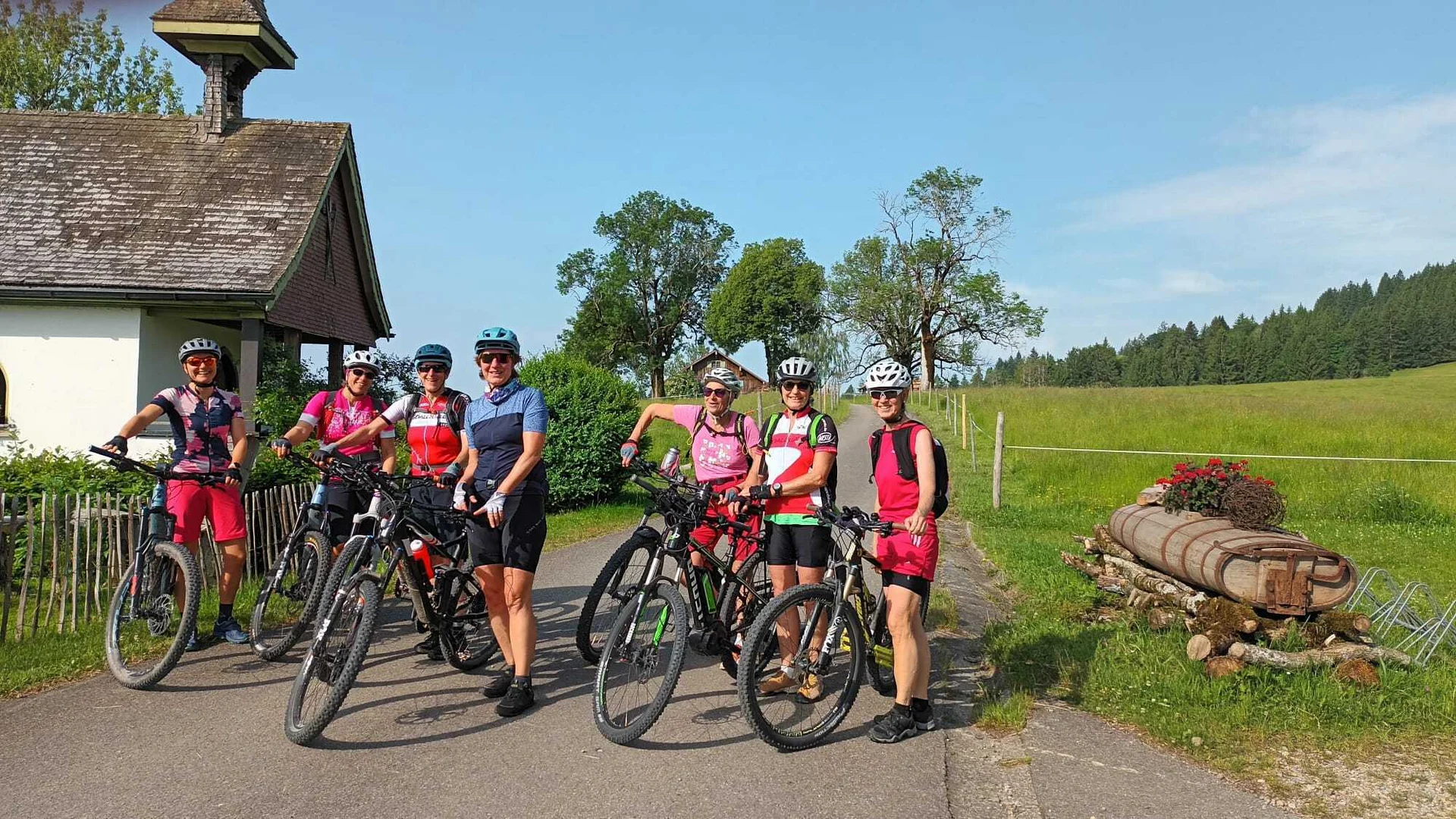 2025-06-14 MTB Mädels-Tour | © Copyright: DAV Sektion Isny