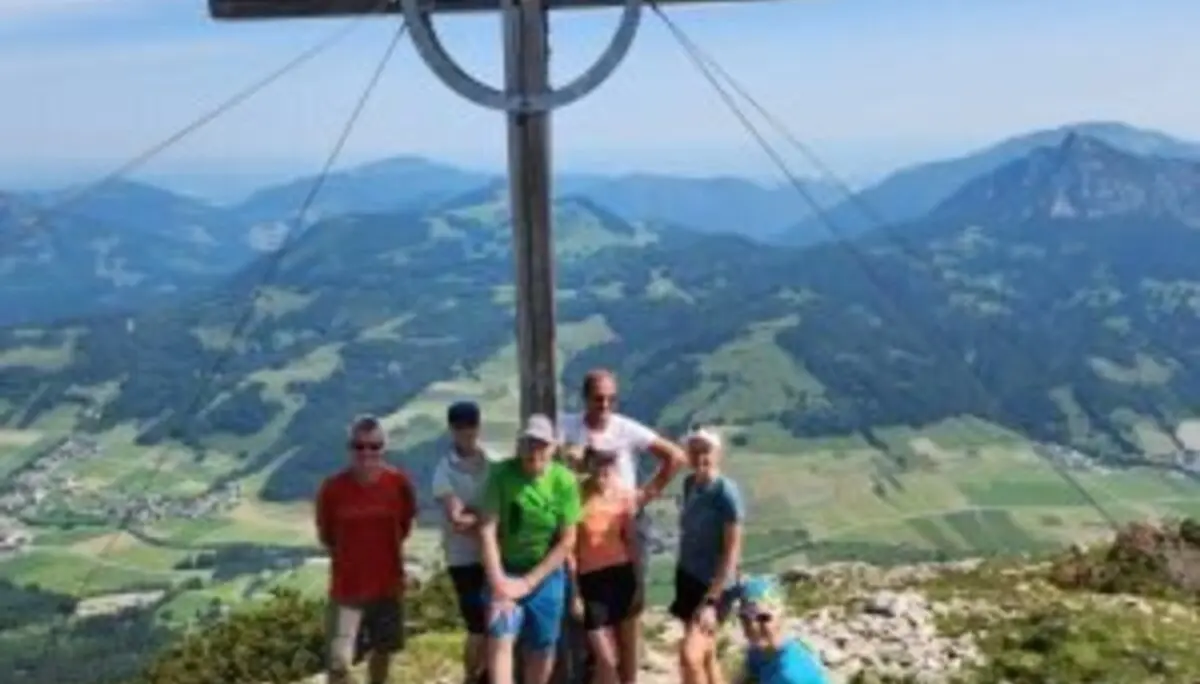 2025-06-21 Rohnenspitze und Zirleseck | © Copyright: DAV Sektion Isny