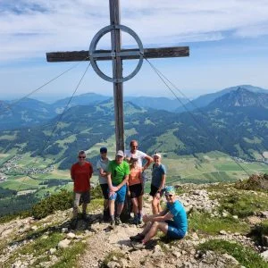 2025-06-21 Rohnenspitze und Zirleseck | © Copyright: DAV Sektion Isny