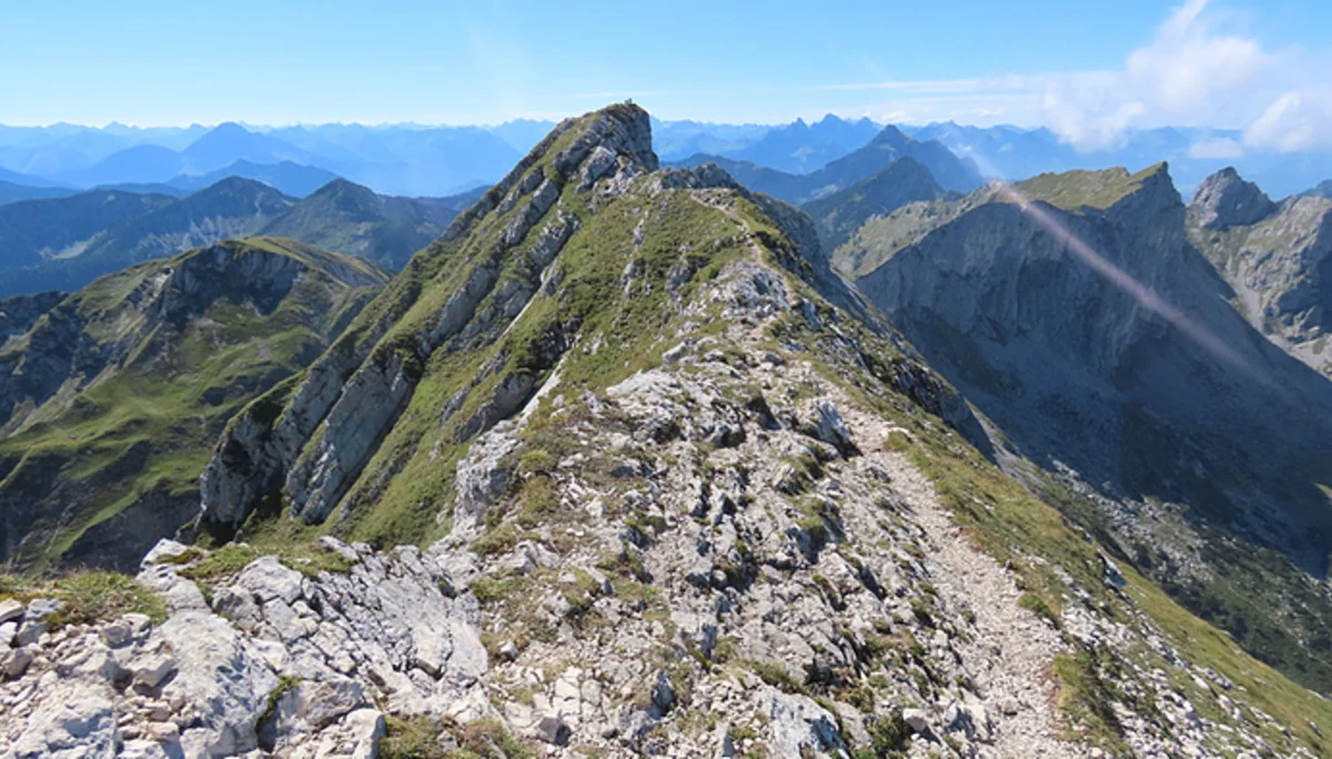 2025-06-21 Rohnenspitze und Zirleseck | © Copyright: DAV Sektion Isny