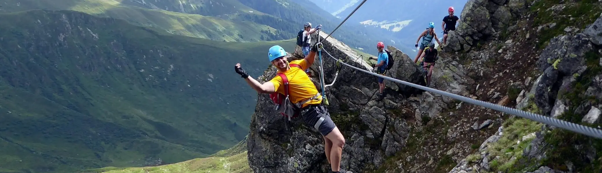 2025-06-28 Schmuggler-Steig und Rongg-Wasserfall | © Copyright: DAV Sektion Isny