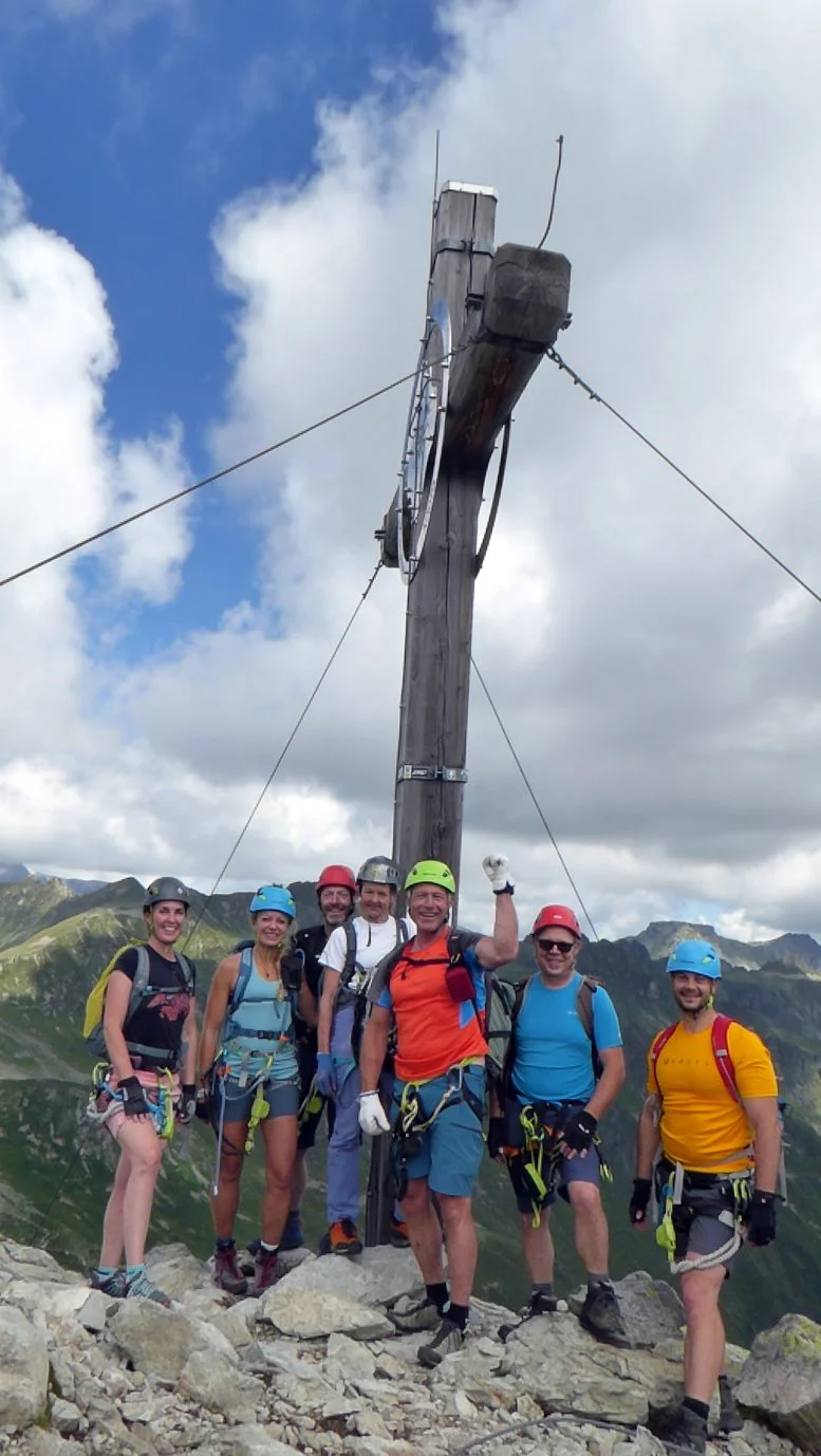 2025-06-28 Schmuggler-Steig und Rongg-Wasserfall | © Copyright: DAV Sektion Isny